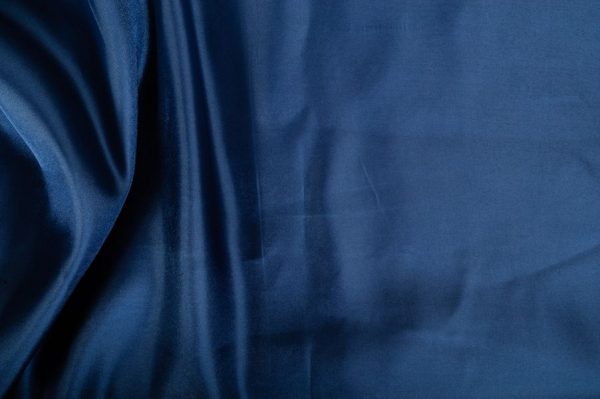 NAVY BLUE Satin Fabric – Clarence Linen